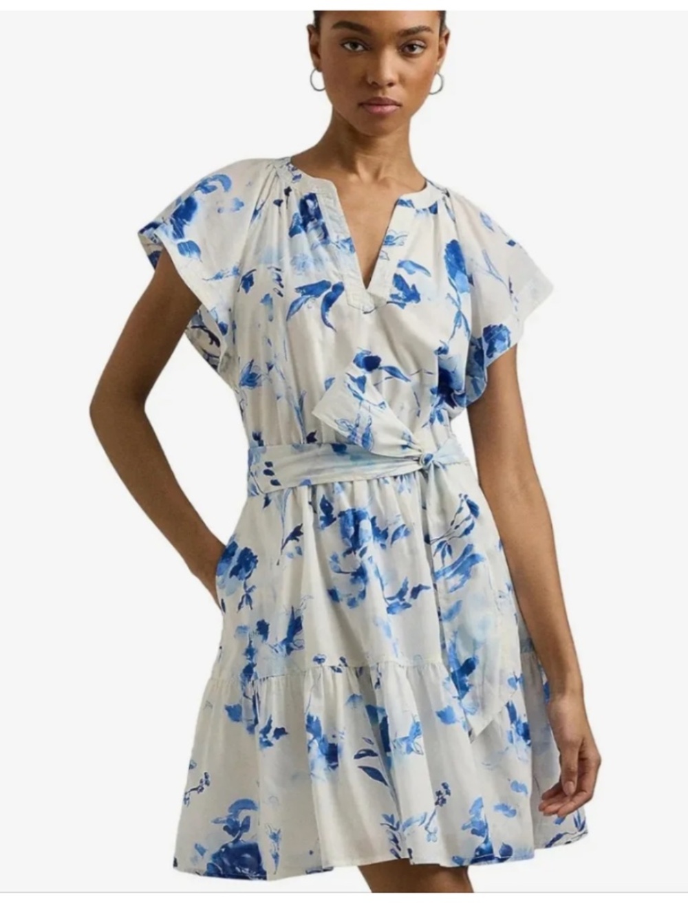 Ralph Lauren Floral Voile Dress